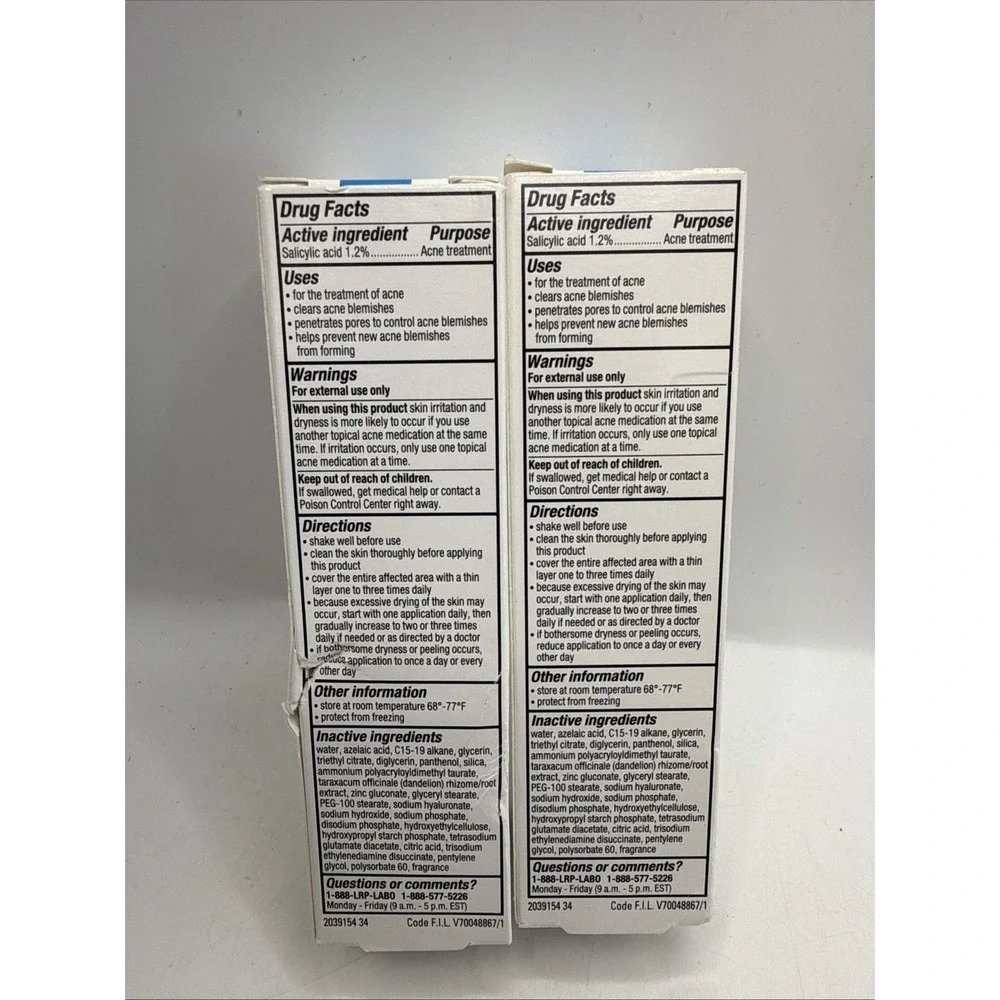 La Roche-Posay Effaclar A.Z. Salicylic Acid Acne Medication 1.35 oz ea. 2PACK‎